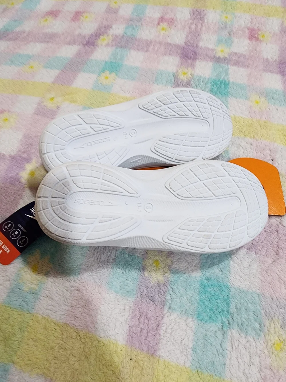 Speedo Junior Navy Water Shoe with Pink Pull Tabs S (13-1) Junior New